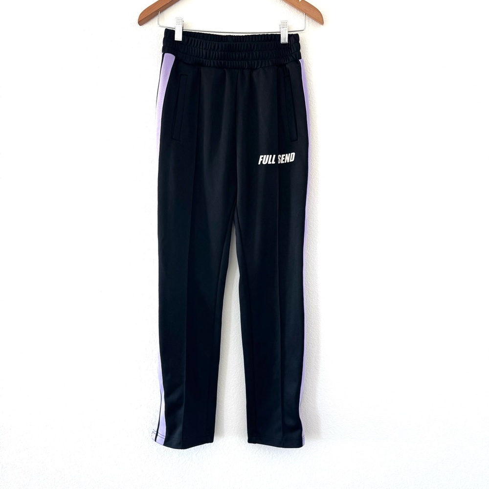 Full Send by Nelk Boys Track-pant Sweatpants in Black